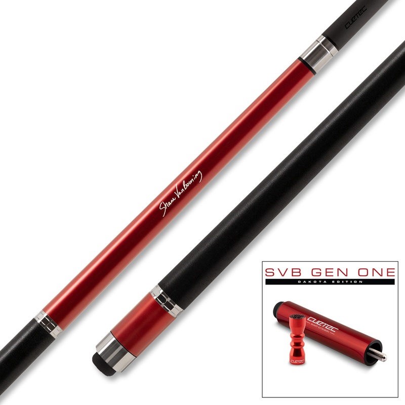 Cuetec Cynergy SVB Gen One Dakota Edition Pool Cue – Ruby Red