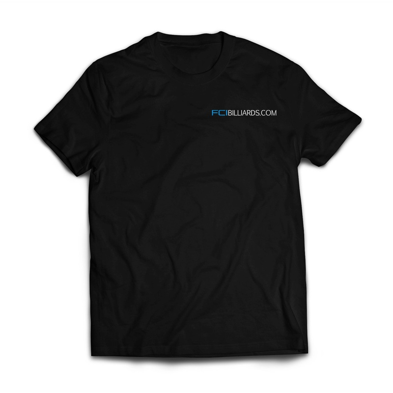 FCI Billiards T-Shirt – Black