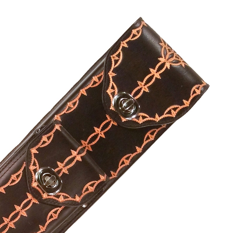 Instroke 2×4 Fit A Pool Cue Case – Black Pattern