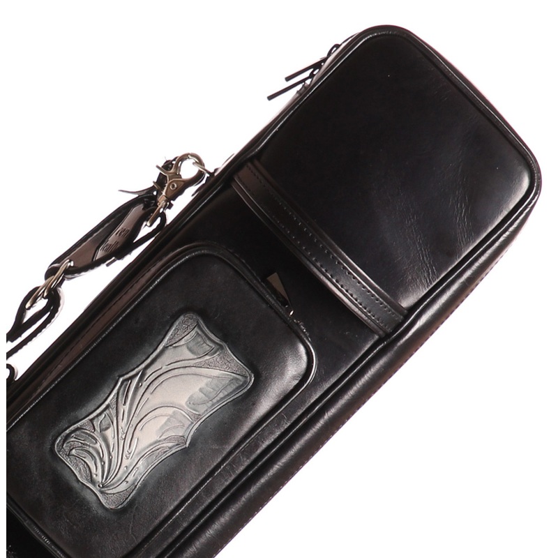 Instroke Soft Black G06 Pool Cue Case – 4×8