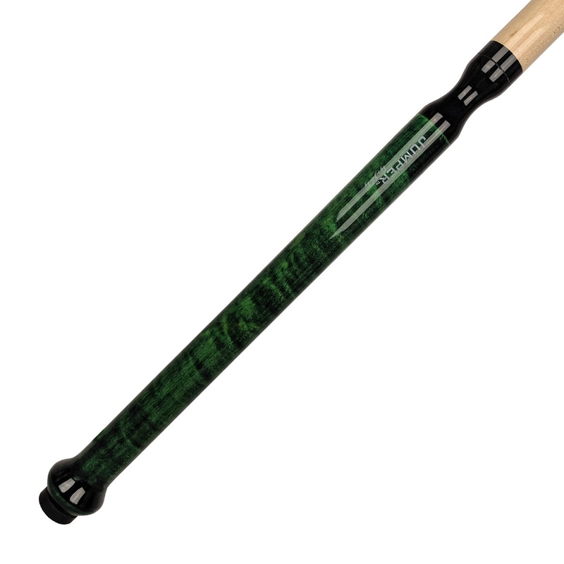Jacoby Green Curly Maple – Jump Cue