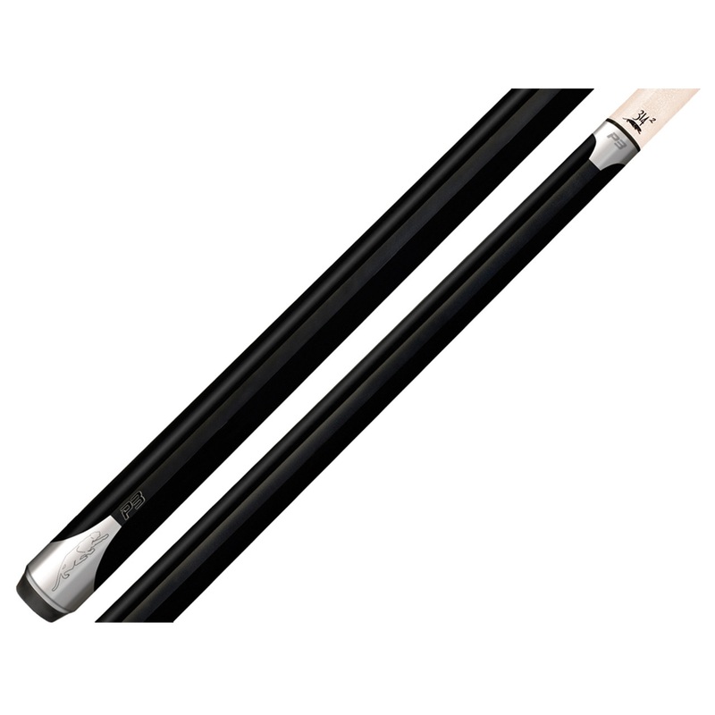 Predator P3 Black Cue With No Wrap – Butt Only