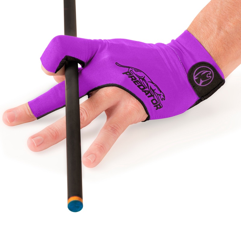 Predator Second Skin Pool Glove – Purple – Left Hand