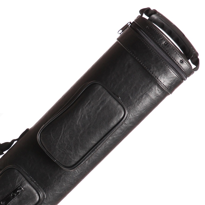 Pro-am Pool Cue Case 2×4 – With Top Handle – Black