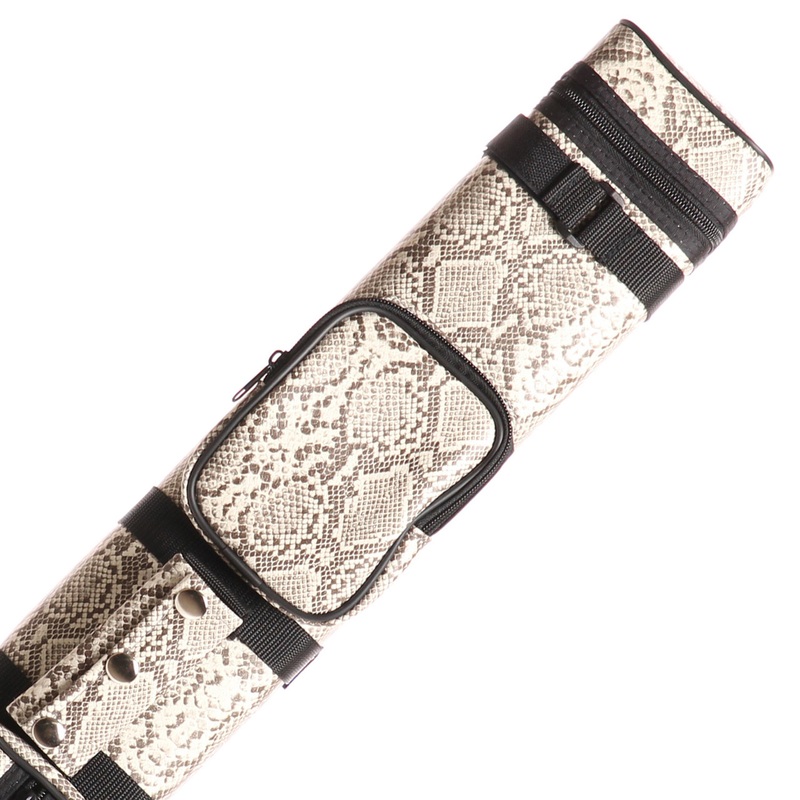 Apex Pool Cue Case 3×6 – Light Snake