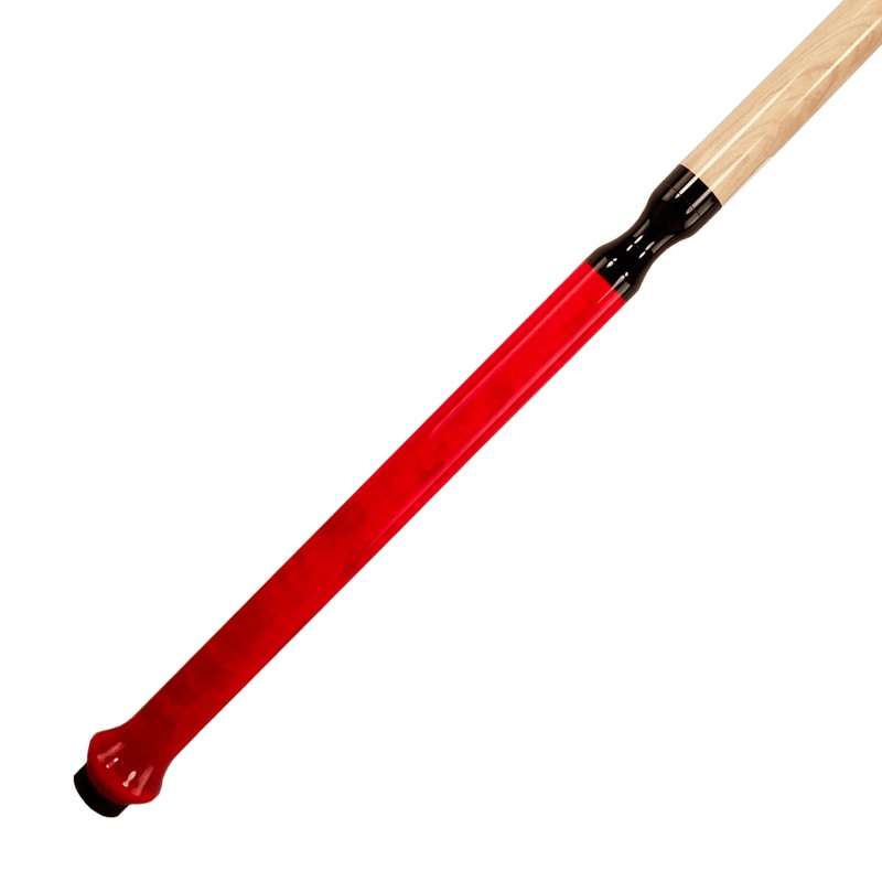 Jacoby Red Curly Maple – Jump Cue