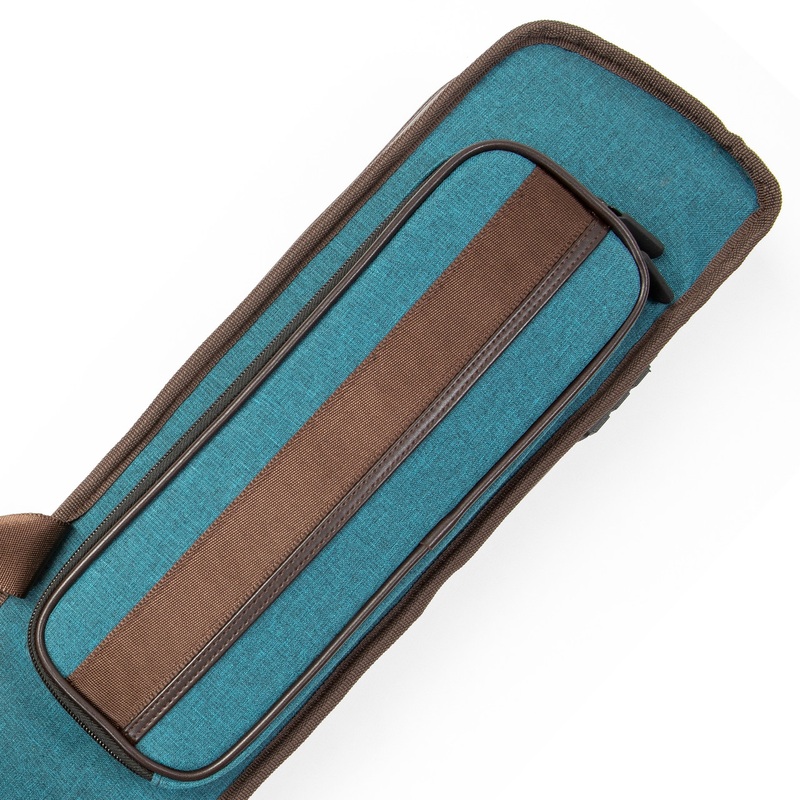 Lucasi DUO Blue Pool Cue Case – Soft – 3×5