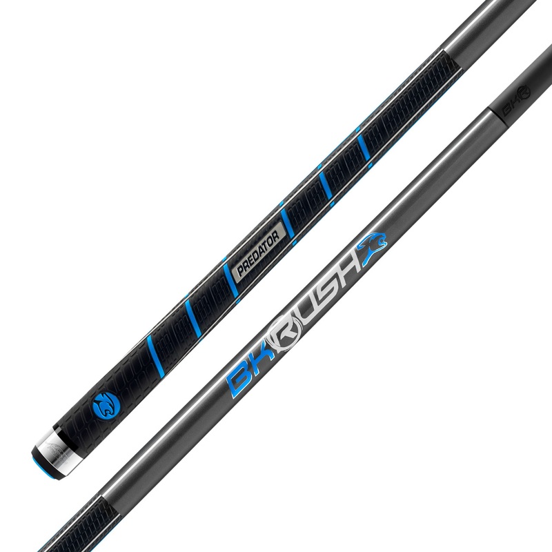Predator BK Rush Tempest Gray Break Cue – Sport Wrap