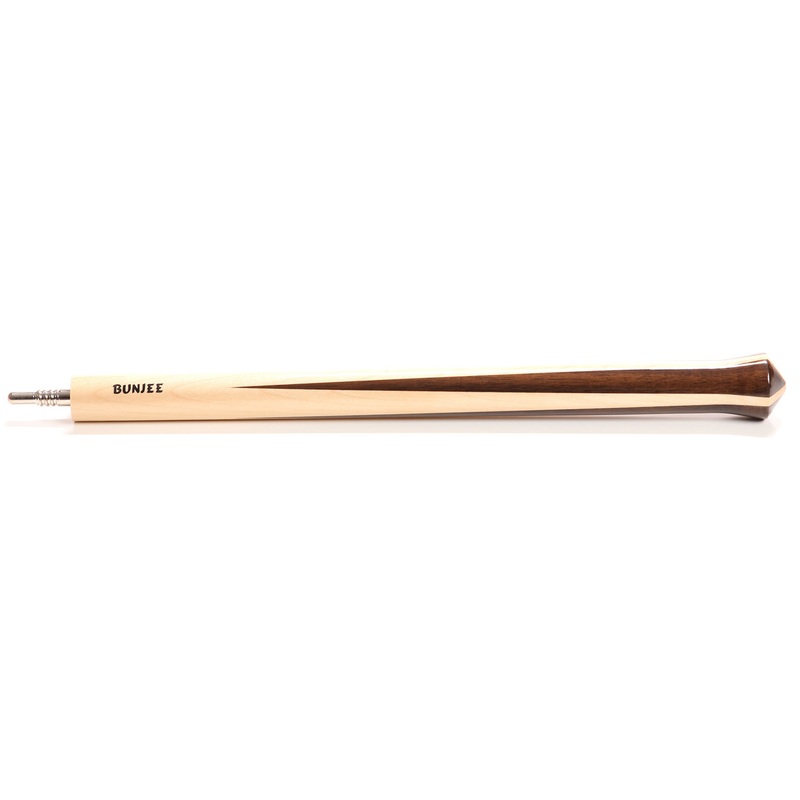 Bunjee Jump Cue | Maple Ebony 4-Point | No Wrap