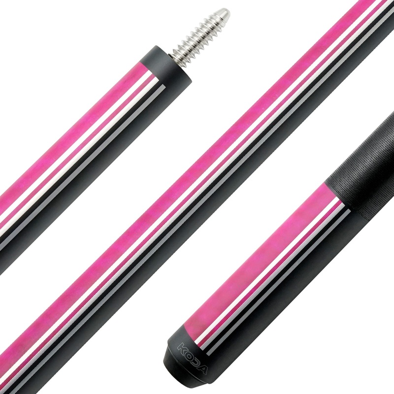 KODA Split Black/Pink Pool Cue – KD29-PK