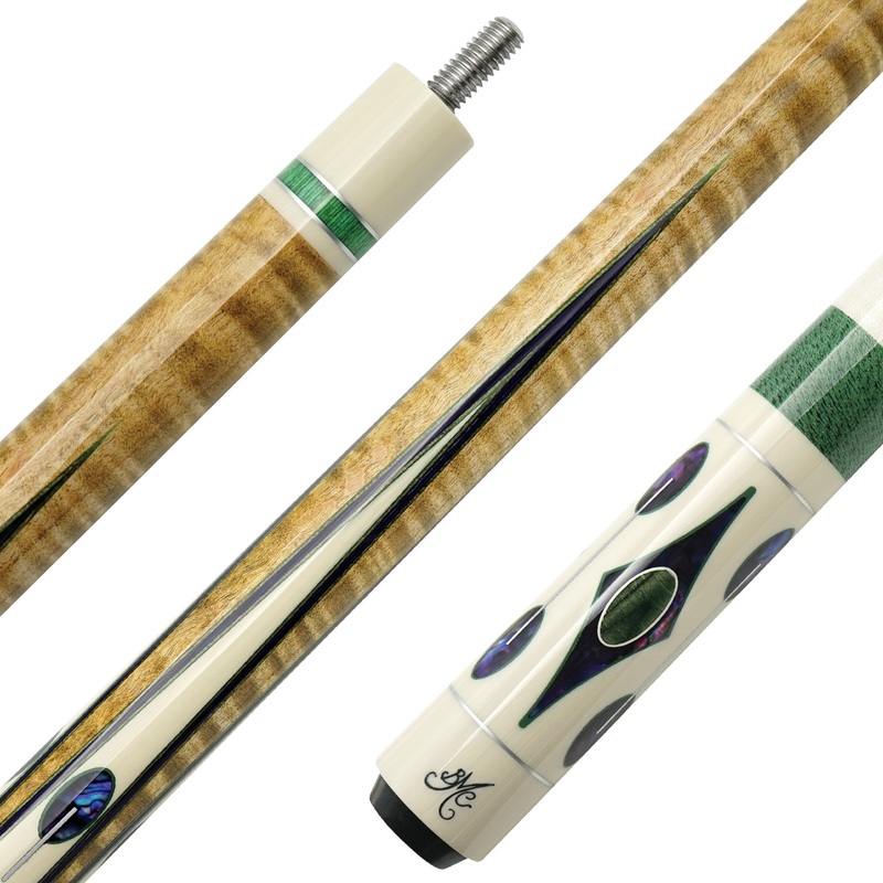 Meucci BMC Crusher Pool Cue – White