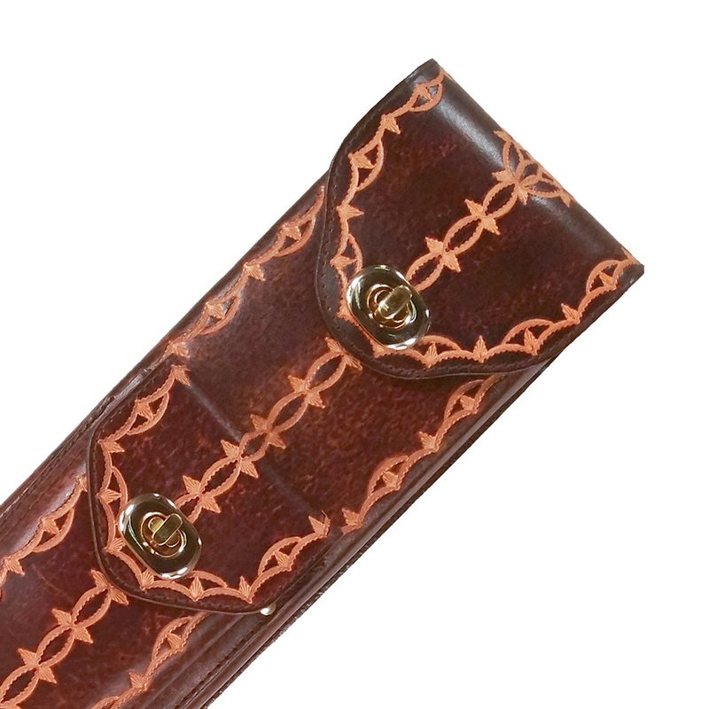 Instroke 2×4 Fit B Pool Cue Case – Brown Pattern