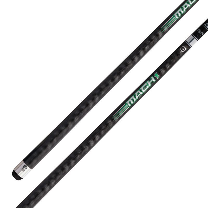 McDermott Mach 1 Carbon Fiber Break Cue – No Wrap
