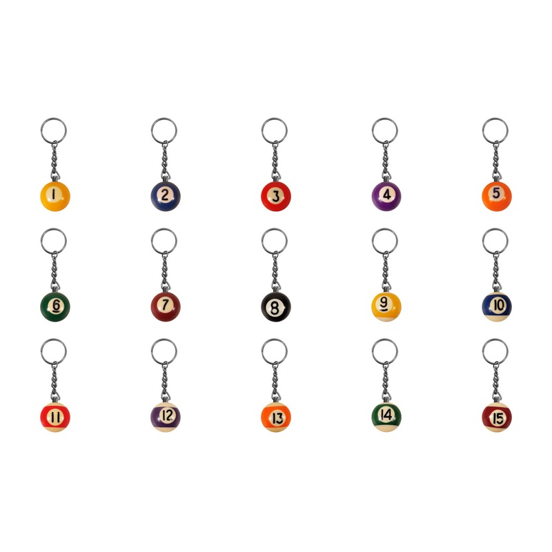 Pool Ball Keychain | Solids
