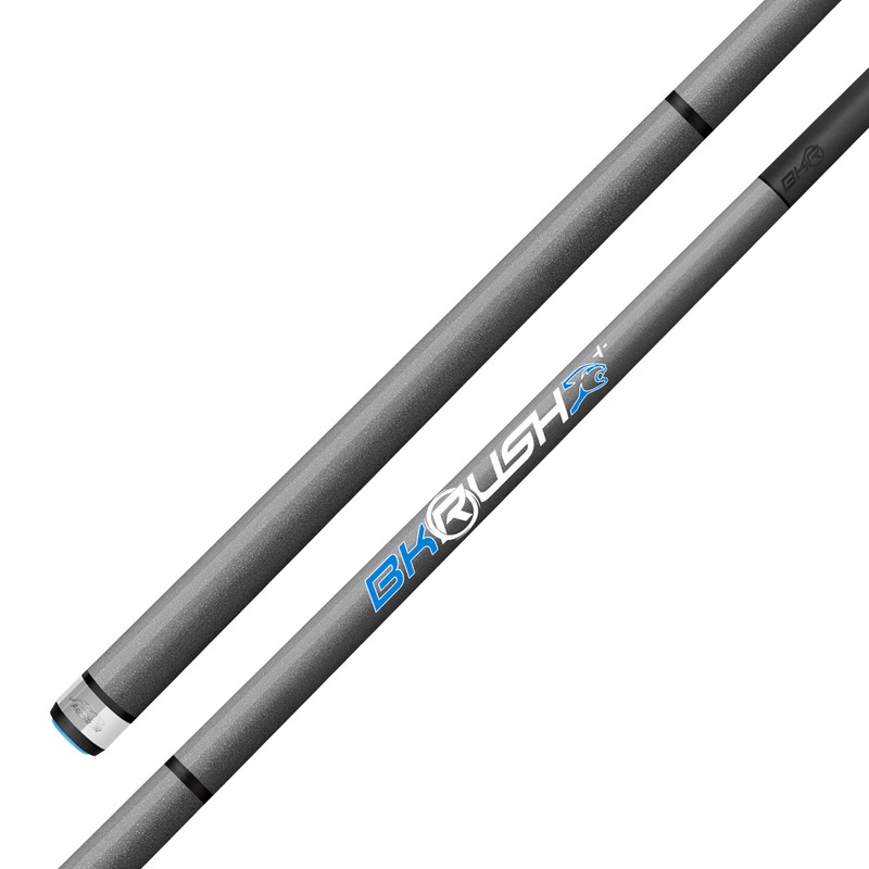 Predator BK Rush Plus Tempest Grey Jump/Break Cue – No Wrap
