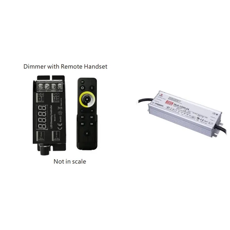 LED Dimmer Controller with remote