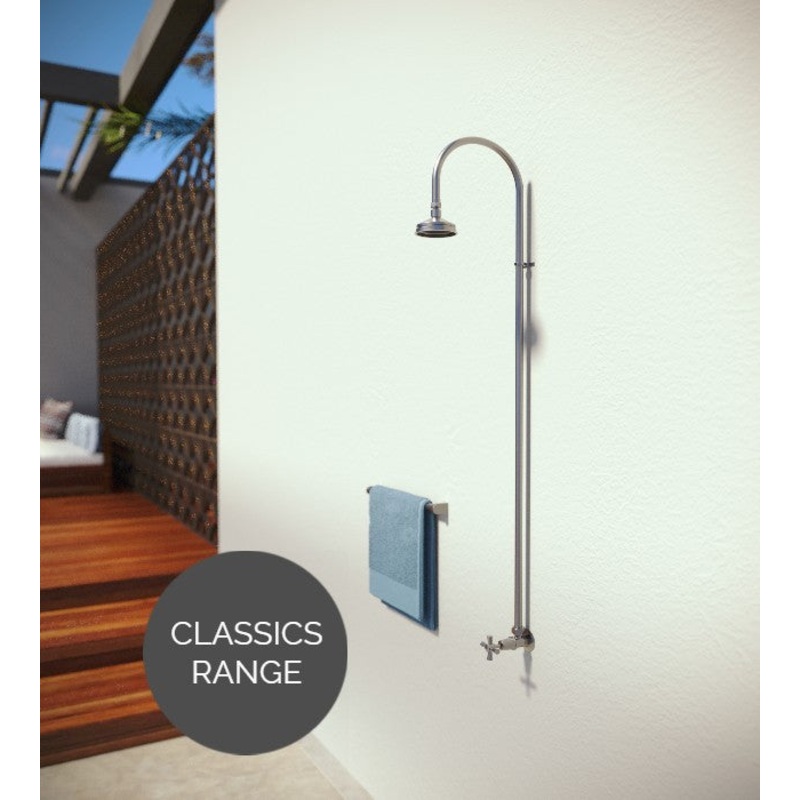 Rainware Outdoor Shower – Bribie 2001 – Cold Shower Wall Mounted