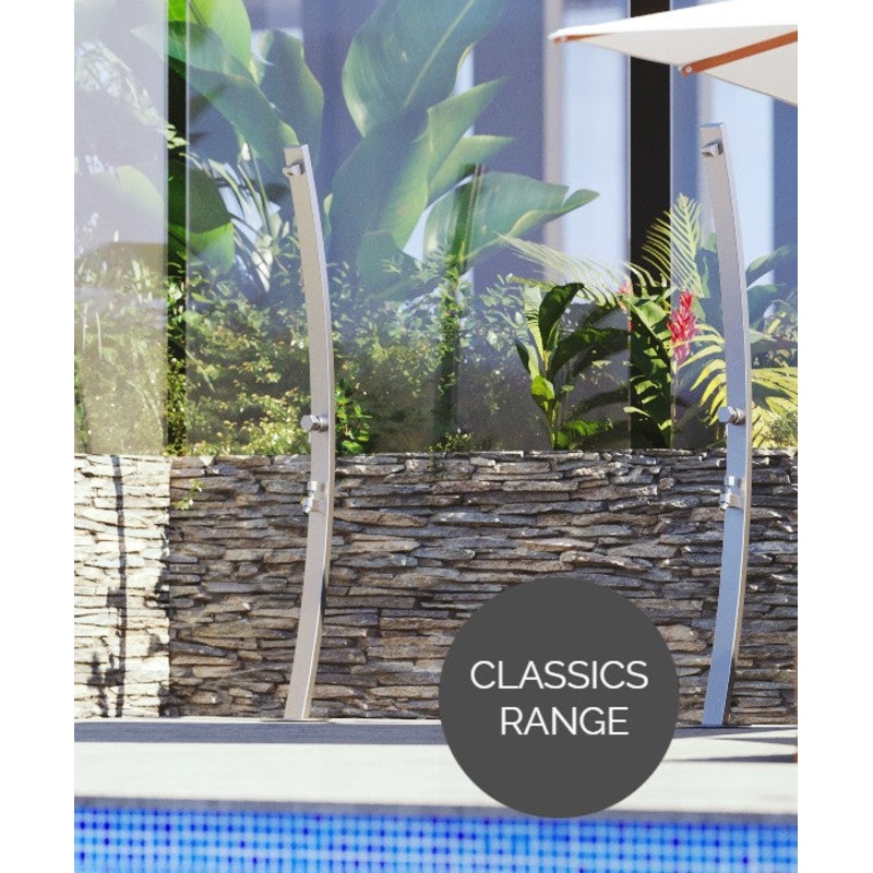 Rainware Outdoor Shower – Noosa 4006 – Hot & Cold Shower + Footwash Freestanding
