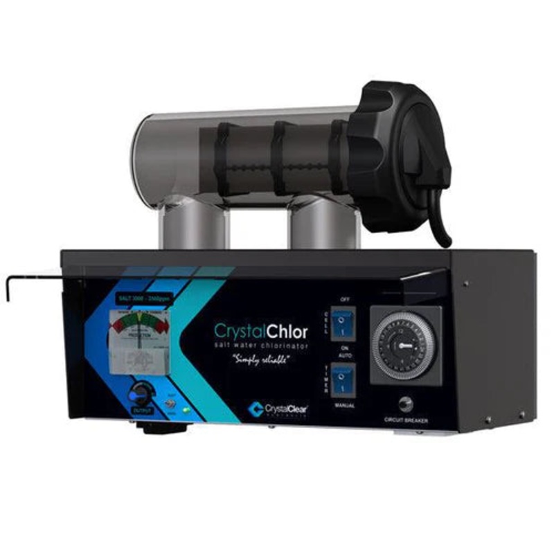 Crystal Clear RP2000 Salt Water Chlorinator – 20G