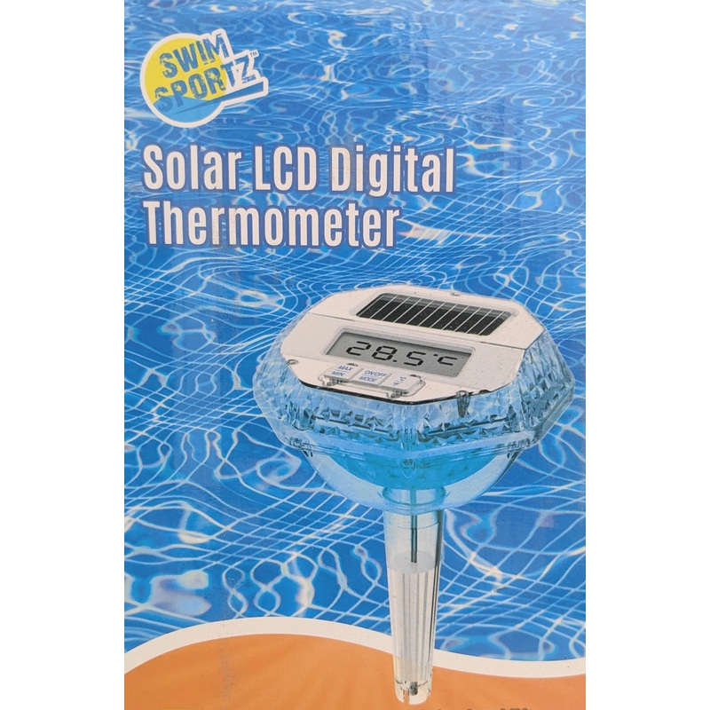 Digital Thermometer – Solar LCD