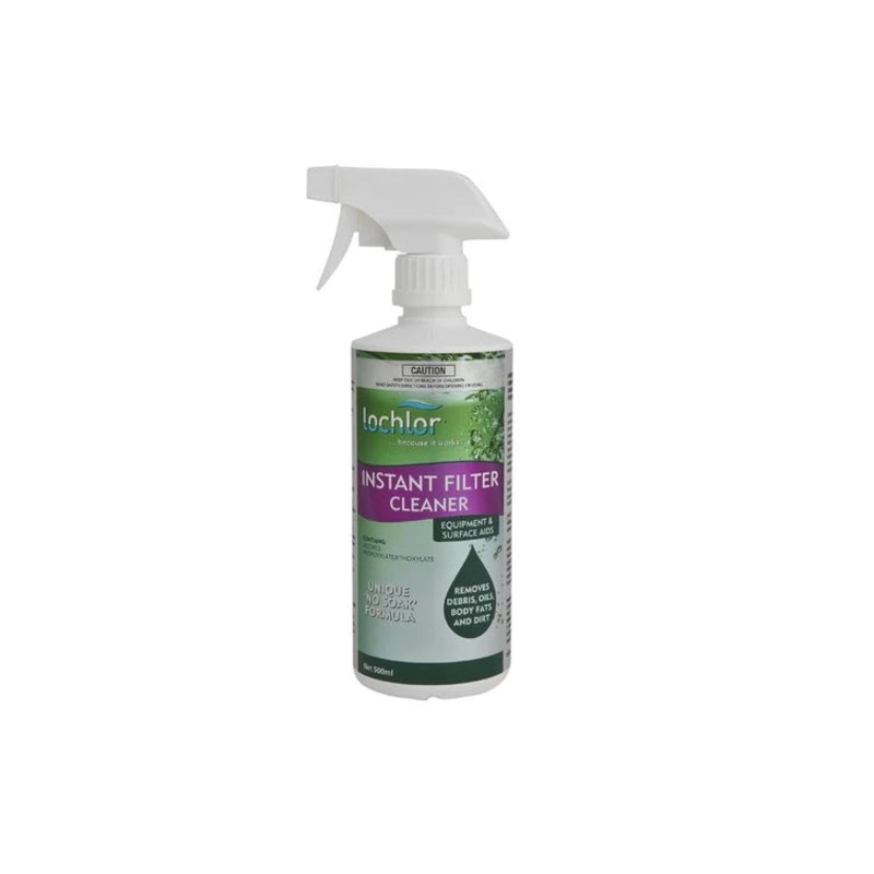 Lo-Chlor Instant Cartridge Filter Cleaner – 500ml – Non-Soak Spray
