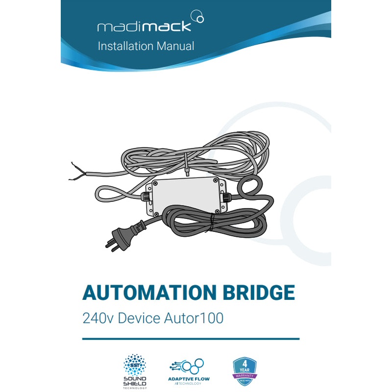 Madimack Automation Bridge  For use with AstralPool/Viron Connect 10 Automation System