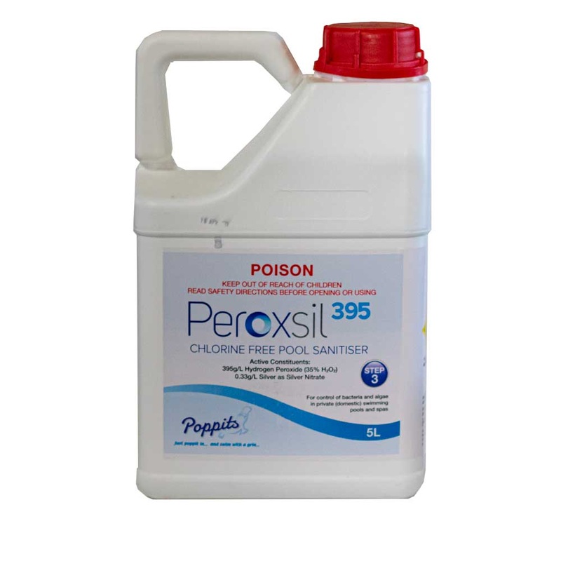 Poppit Peroxsil 395 Chlorine Free Sanitiser – 5L