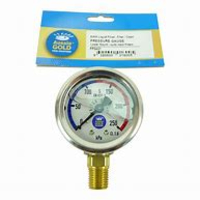 Oil Filled Pressure Gauge – Lower Mount