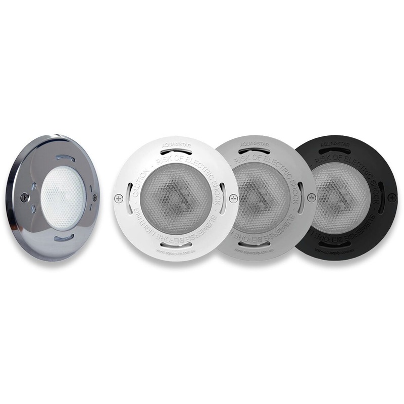 Aqua-quip Evo2 LED White Flush Mounted Retro-Fit underwater Pool Lights