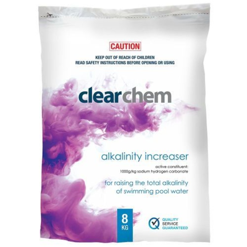 Clearchem Alkalinity Increaser Buffer & Sodium Bicarbonate 8kg – Pool Chemical