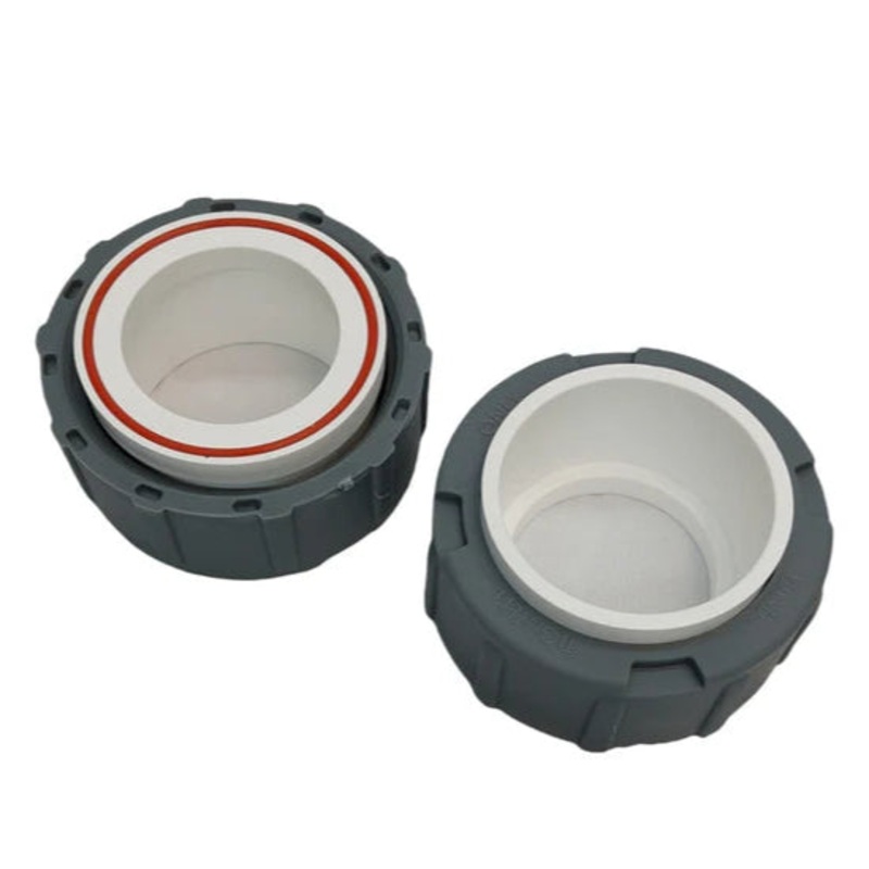 Nut and Tail Union Assembly Including Lock And O-Ring (50mm) – All Insnrg Pumps, Filters, Chlorinators and UV (Ci/Li/Di/Mi/Qi/Xi/Si/Ni/Vi/Ri/UVi) [152001]